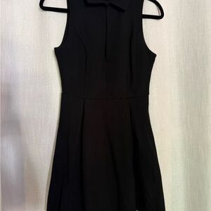 Cooperative Black Sleeveless Mini Dress